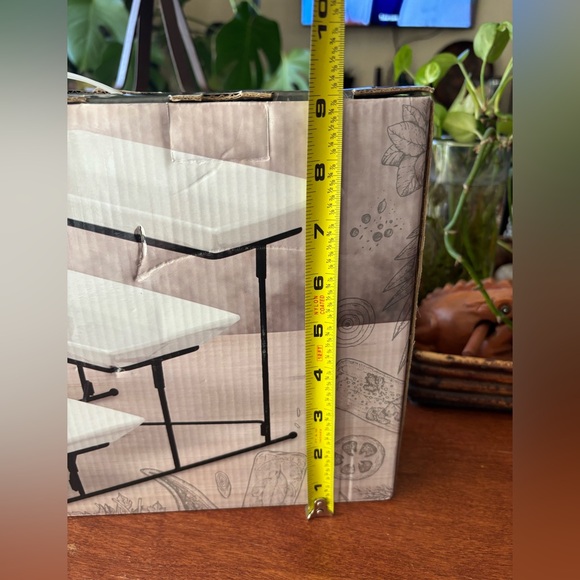 Parini Cookware 3 Tier Rectangular Serving Plate Set. NIB - Picture 7 of 9